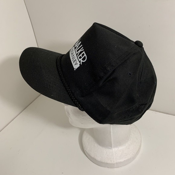 VINTAGE Porter-Walker Stanley Proto Tools Rope Hat Company Logo Snapback Cap - Picture 3 of 11